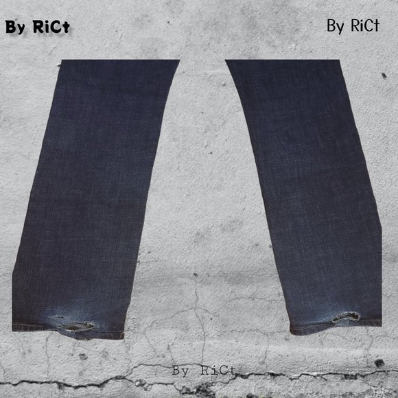 John Varvatos Men Jeans Size 38x33 Relaxed Straight Blue Denim Mid Rise Buttons - Picture 8 of 11